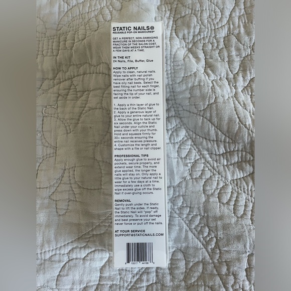 BRAND NEW Static Nails Marble Print - Picture 3 of 3